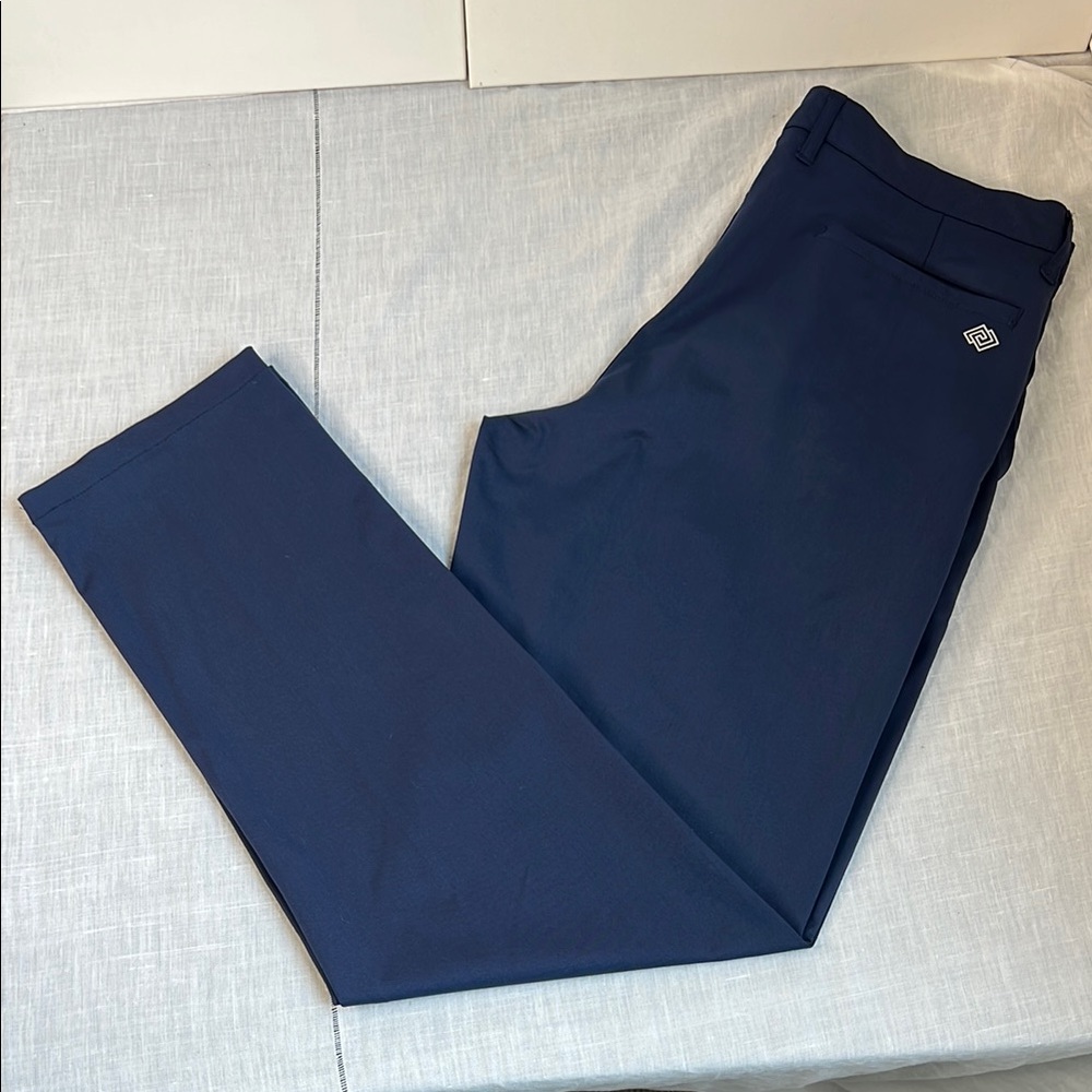 NWOT Zelos Pants Mens 34 x 32 Navy Blue Wicking Activewear